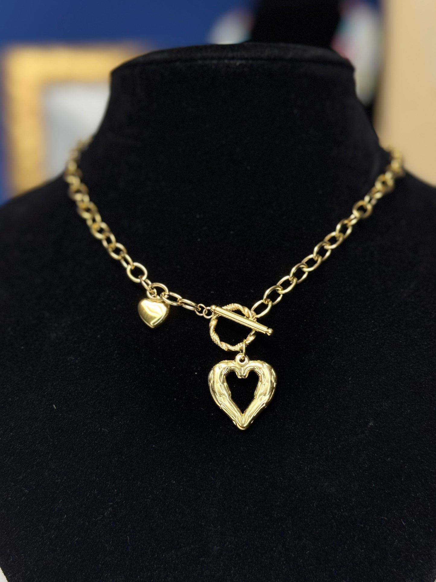 Collar two hearts 🧡