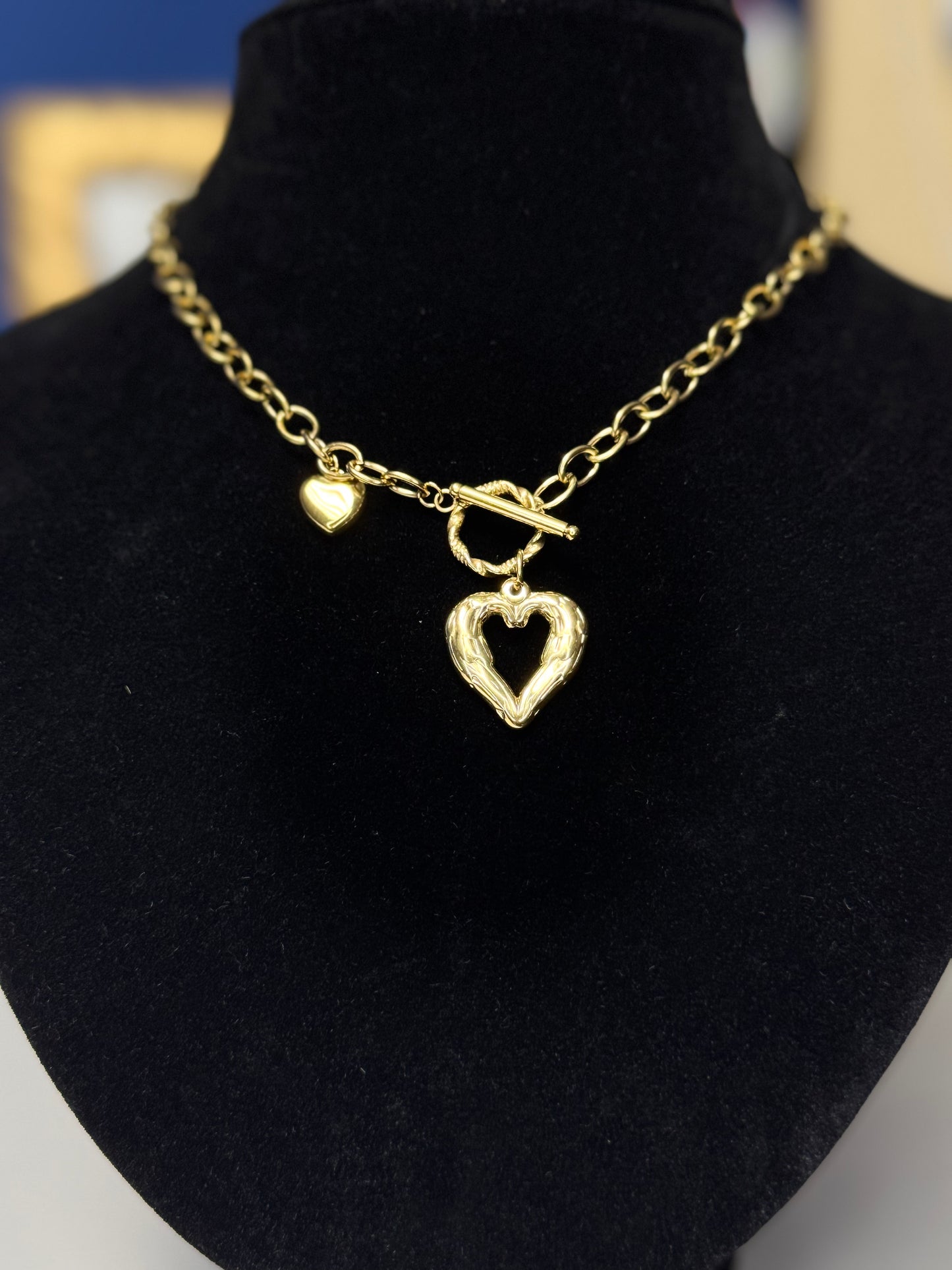 Collar two hearts 🧡