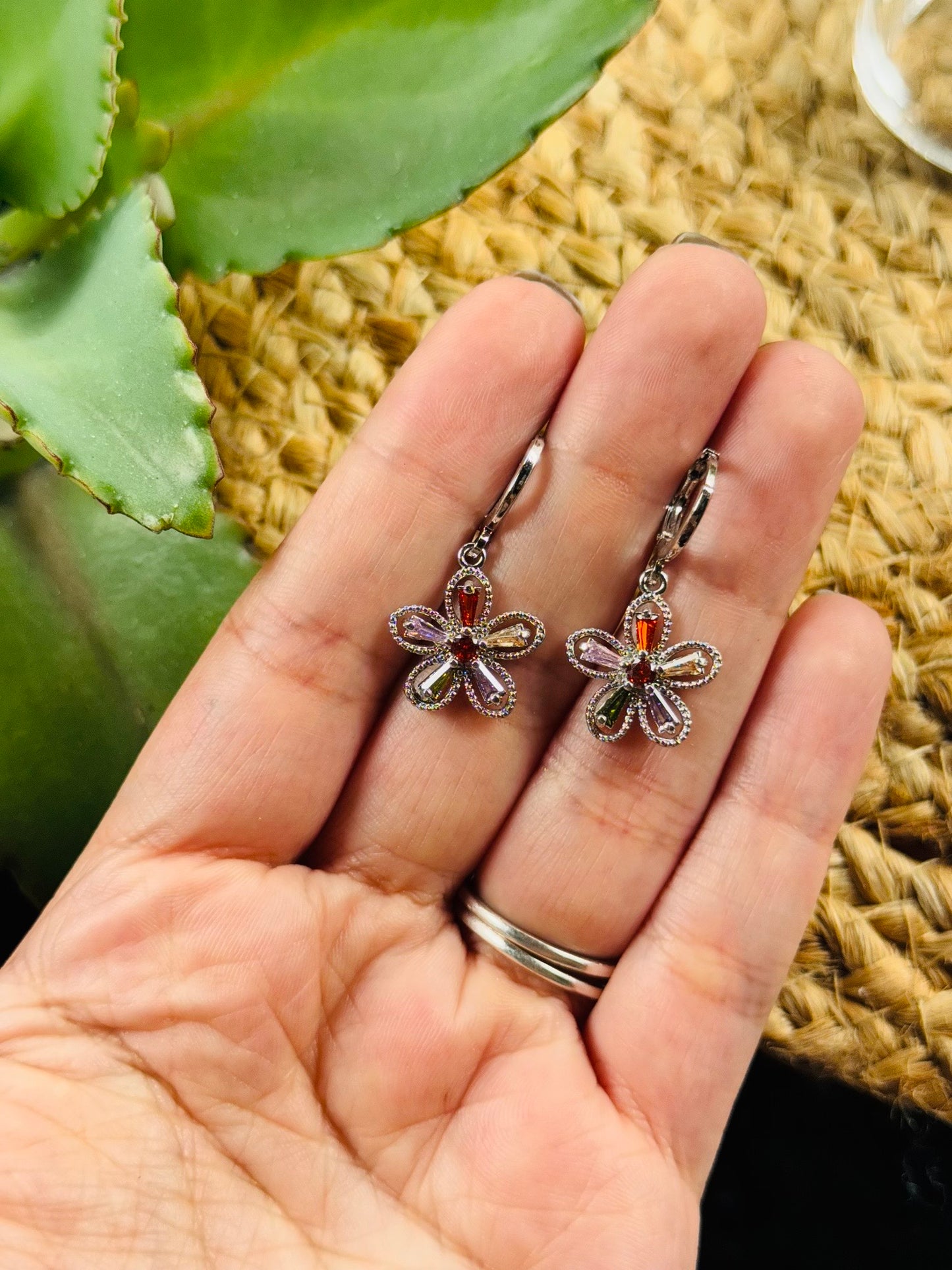 Argollas Flores Sparks ✨