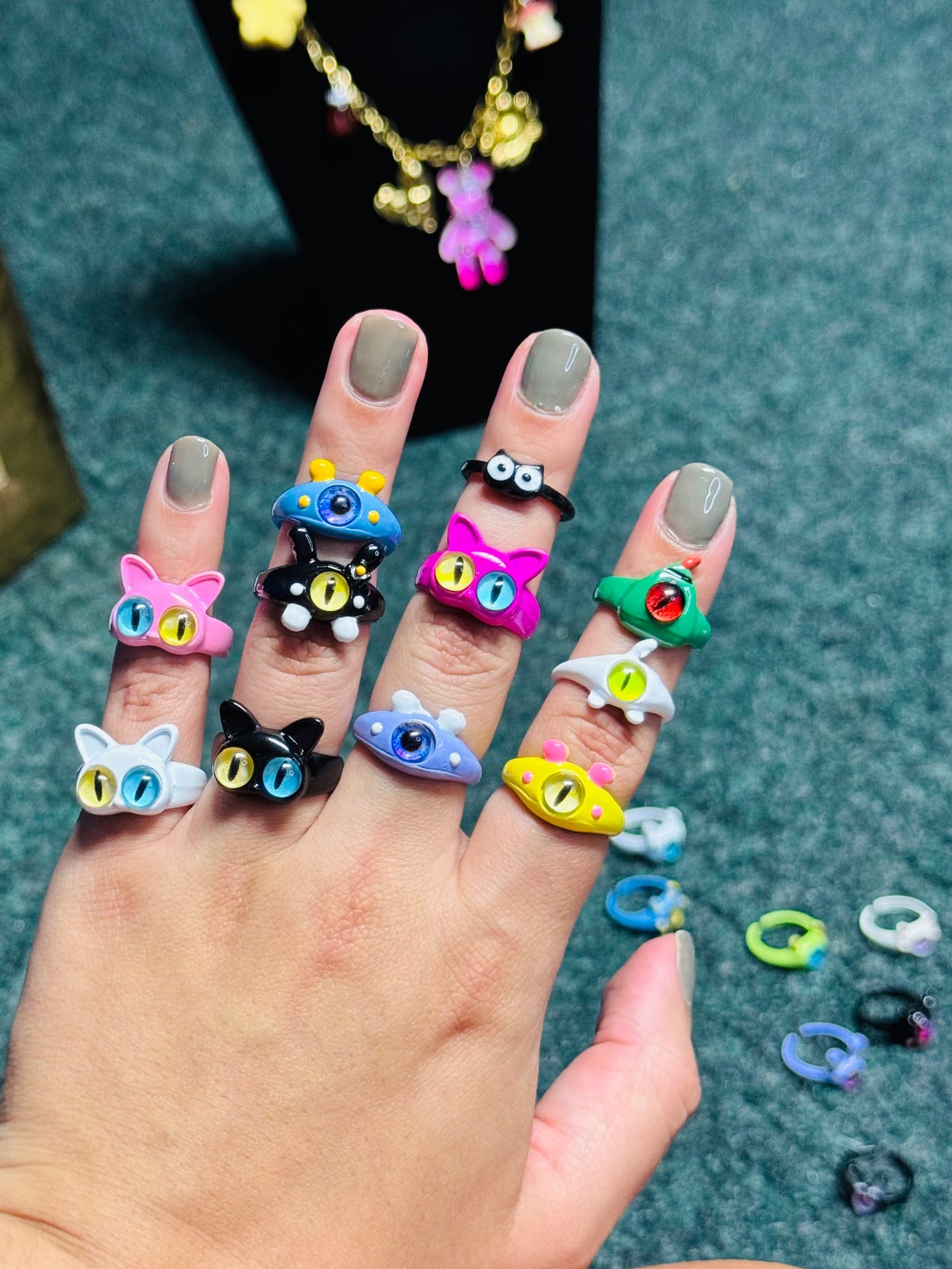 Monstruitos rings 😈