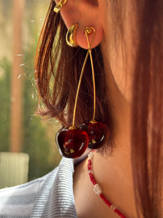 Aretes Cherry 🍒