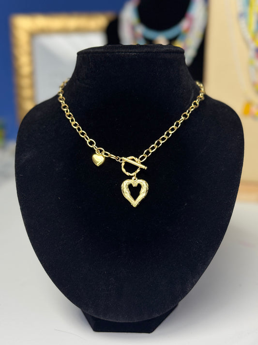 Collar two hearts 🧡