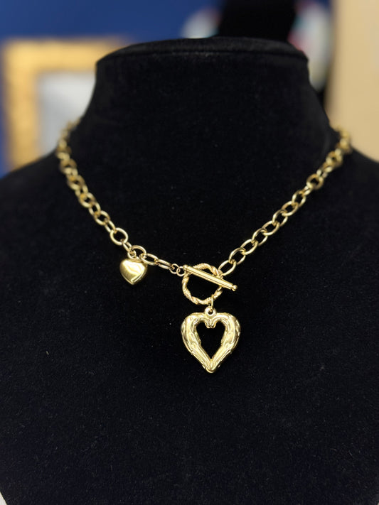 Collar two hearts 🧡