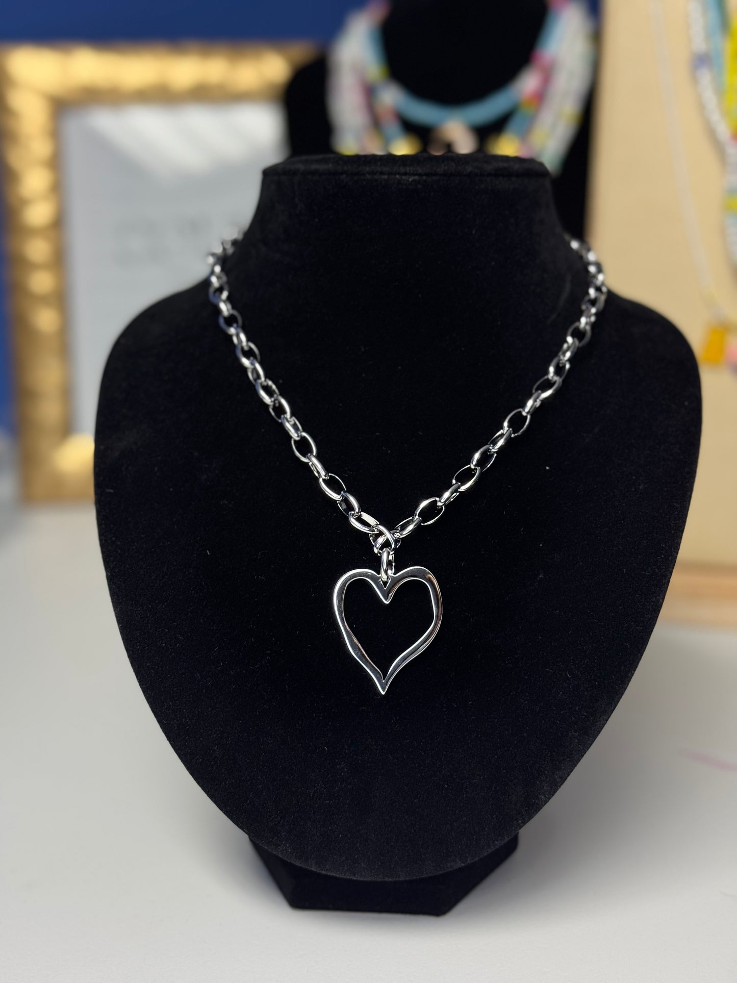 Collar Maxi corazón💛