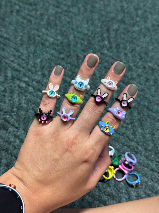 Monstruitos rings 😈