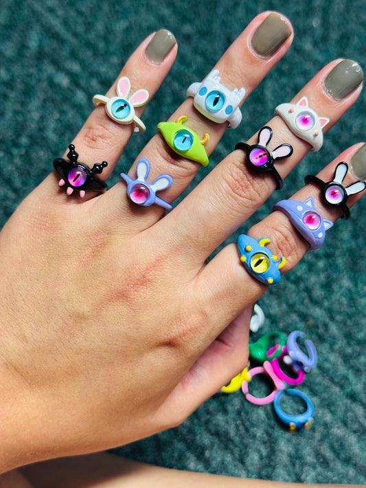 Monstruitos rings 😈